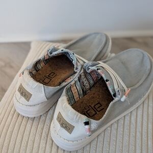 Hey Dude Women's Boho Light Denim